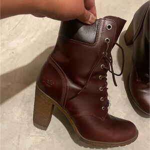 Timberland Leather Lace-Up Boots
